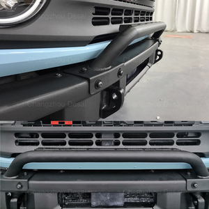2021 <span class=keywords><strong>2022</strong></span> 2023 accessoires de voiture Version corne de boeuf de haute qualité pare-chocs avant lèvre avant barre de taureau pour Ford Bronco 2/4 porte - Product Image 6