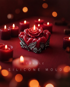 DUMO Love Rose candela aromaterapia <span class=keywords><strong>stampo</strong></span> in Silicone san valentino <span class=keywords><strong>a</strong></span> <span class=keywords><strong>forma</strong></span> <span class=keywords><strong>di</strong></span> <span class=keywords><strong>cuore</strong></span> geometrico <span class=keywords><strong>a</strong></span> <span class=keywords><strong>forma</strong></span> <span class=keywords><strong>di</strong></span> <span class=keywords><strong>cuore</strong></span> diffusore <span class=keywords><strong>stampo</strong></span> regalo per la casa - Product Image 5