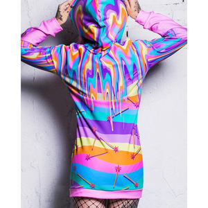 3D Printed Custom Halloween <b>Hoodie</b> - Personalized, Spooky Designs, Ideal for Halloween Celebrations and Casual <b>Festive</b> Wear - Product Image 3