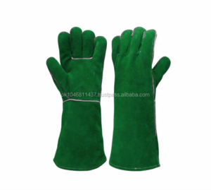 High Quality Cowhide Split Leather Safety Gloves Smooth Heat <b>Spark</b> Resistant Heavy Duty Construction Hand Protection for Welder - Product Image 3