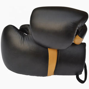 Guantes de Boxeo Profesionales Personalizados 2025, Cuero Vacuno Genuino de Alta Calidad, Transpirables, Cierre de Cordones, Agarre Cómodo - Product Image 2