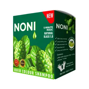 Warna rambut keluaran baru dengan bahan herbal Noni membuat warna rambut alami untuk uniseks dapat digunakan untuk dijual