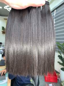 Venta al por mayor de una sola trama vietnamita cabello humano virgen HD Peluca de encaje sin pegamento para suizo HD pelucas delanteras de encaje Color hueso recto - Product Image 3