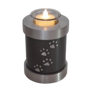 Increíble gran oferta urna de cremación de buena calidad urna de cremación funeraria de Metal para adultos para cenizas humanas de Home Accents - Product Image 4