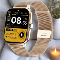 Bluetooth chiama il monitoraggio della frequenza cardiaca notifica informazioni Smart Watch articoli per la casa