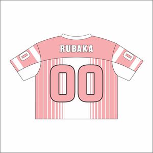 Camiseta de fútbol Retro americana personalizada Boxy recortada de poliéster Impresión digital Deportes Fútbol Streetwear Camisetas Patrón impreso - Product Image 2