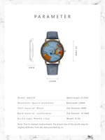 Montre Fenyi en gros, design unique, style décontracté, pour garçons, filles, couples, avec motif avion et régions du monde, pour femmes et hommes