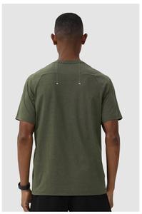 Camiseta deportiva transpirable de secado rápido para hombre, camiseta de gimnasio de estilo Spandex de poliéster en blanco con logotipo personalizado - Product Image 6