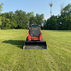 Chargeur sur roues original bon marché d'occasion Kubota SSV65 en excellent état pour tous les travaux de construction et de ferme - Product Image 6