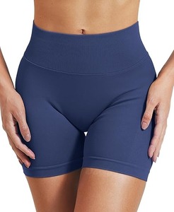 Shorts de compression de gymnastique taille haute pour femmes nouvelles dames Fitness Yoga vêtements de course Skinny Fit vêtements de sport d'entraînement pour les femmes - Product Image 3