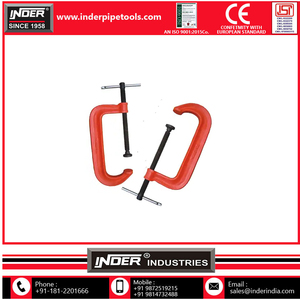 ขายส่งแคลมป์เหล็กหล่อแบบหนีบสำหรับงานหนัก รุ่น DIY พร้อมบรรจุภัณฑ์แบบกำหนดเอง รับประกัน 1 ปี เครื่องมือช่าง รองรับ OEM - Product Image 2