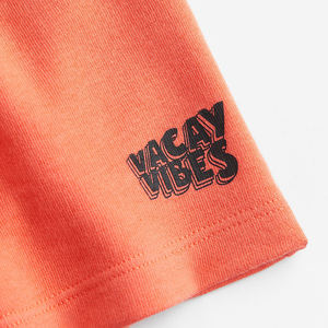 Custom Logo and Label OEM Breathable <b>Linen</b> Men's Sport <b>Shorts</b> Set Elastic Waist for Toddlers and <b>Boys</b> - Product Image 5