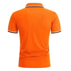 Haute qualité de luxe de marque Golf hommes décontracté sport uniforme à manches courtes Polo personnalisé grande taille hommes polos - Product Image 3