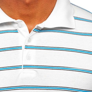 Nuevo negocio Casual transpirable 100% algodón Polo hombres - Product Image 4