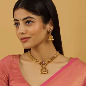 Antique <b>Necklace</b> 178678 Elegant and Timeless Piece for Wedding Occasions - Product Image 1