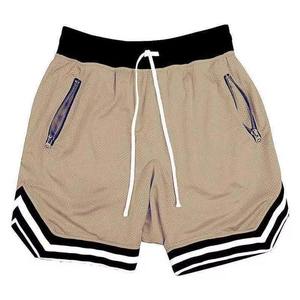 Design personnalisé Short de basket-ball en polyester 100% personnalisé pour hommes Short double couche simple été Short en maille à entrejambe de 5 pouces pour hommes - Product Image 4