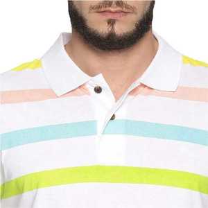 Polos pour hommes de qualité supérieure Polos à contraste de couleurs fabriqués avec le meilleur matériau en gros - Product Image 4