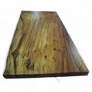 เฟอร์นิเจอร์ไม้ห้องรับประทานอาหารเฟอร์นิเจอร์วอลนัตท็อปโต๊ะรับประทานอาหารโต๊ะในห้องรับประทานอาหารแผ่นพื้นธรรมชาติขอบสดด้านบน Table200x90x8ซม. - Product Image 3