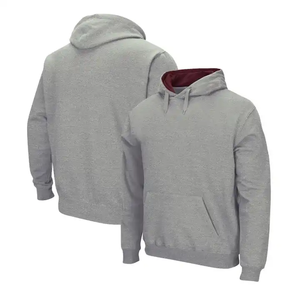 Sudadera con capucha de muestra gratis de fábrica personalizada al por mayor de alta calidad para hombres sudaderas con capucha de algodón polar con hombros caídos en blanco Unisex - Product Image 2