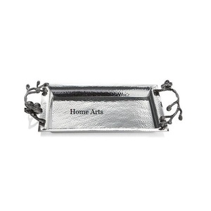 ถาดเสิร์ฟทรงกลมคุณภาพสูง ทำจากสแตนเลสแบบตอกลาย สำหรับใส่ช็อกโกแลต เหมาะสำหรับผู้ค้าส่ง - Product Image 2