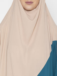Abaya de Alta Calidad Personalizada para Mujer, de Poliéster, Manga Larga, Estilo Étnico, Color Sólido, Hijab Tradicional Islámico - Product Image 3