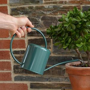 Watering Pot Metal Watering <b>Cane</b> With Simple Design and Long Nozzle and Round Handle for Outdoor <b>Garden</b> - Product Image 2