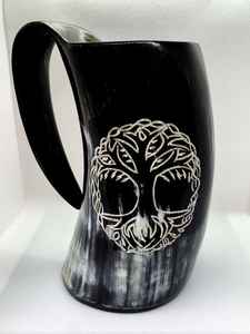 แก้วมักทรงแตรทำมือสไตล์นอร์ดิกถ้วยงานฝีมือธรรมชาติสำหรับร้านขายของที่ระลึก - Product Image 3