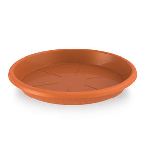 Platillos redondos de vivero PD de 20 cm de alta calidad, plástico reciclado con varios colores para plantas y macetas de vivero - Product Image 1