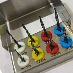 Kit de punzón de tejido de implante Dental de acero inoxidable alemán de alta calidad, 8 Uds., con soporte de fresa, instrumentos quirúrgicos, venta al por mayor - Product Image 1