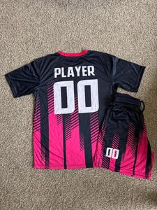 ชุดเสื้อฟุตบอลสำหรับผู้ใหญ่และเยาวชนเสื้อฟุตบอลพิมพ์ลายดิจิตอล OEM - Product Image 4