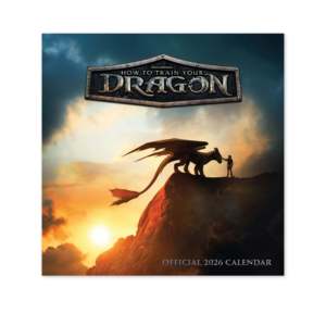 Calendario Impreso de la Película de Acción en Vivo 'Cómo Entrenar a tu Dragón 2026' - Product Image 5