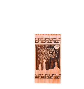 Urne personnalisée en bois de pin pour cendres humaines Arbre de vie Boîte en bois de crémation pour animaux de compagnie adultes fabriqués à la main - Product Image 2