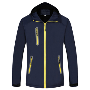 Veste Softshell pour homme taille adulte très demandée, service OEM disponible en gros, fournisseur fabricant, veste coupe-vent chaude - Product Image 5