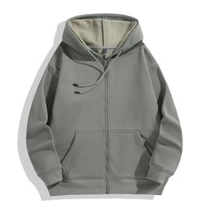 Sweat à capuche unisexe spécial 350 g/m² sans impression, polaire épaisse, chaud pour l'hiver, confortable, imprimé en relief, sweat à capuche pour homme - Product Image 3