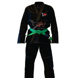 Uniformes de Karate y Judo con logotipo personalizado, ropa de entrenamiento de artes marciales de lona - Product Image 4