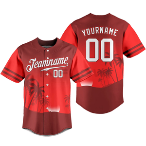 Último diseño de camiseta de béisbol sublimación camisetas de estilo personalizado al por mayor camiseta de béisbol - Product Image 2
