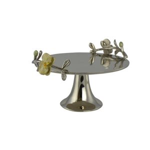 Fournisseurs en gros d'argenterie support de service à gâteau rond porte-gâteau accessoires d'affichage à dessert pour la maison accessoires d'hôtel - Product Image 5