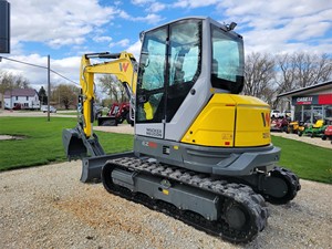Miniexcavadora Wacker Neuson EZ50 HT18 con motor de núcleo de 800kg de peso operativo Yanmar 1.8ton y cubo nuevo para uso doméstico en granjas - Product Image 5