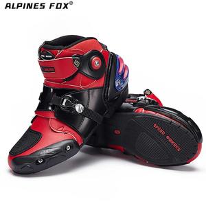 รองเท้าขี่มอเตอร์ไซค์กันลื่นระบายอากาศได้ดีสำหรับสไตล์สตรีทในฤดูใบไม้ผลิ/ฤดูร้อน - Product Image 4