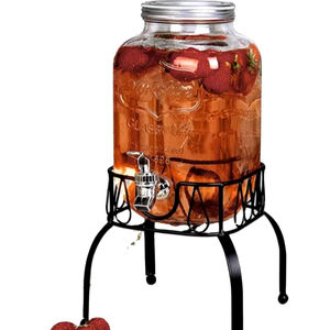 Dispensador de bebidas de galón de metal personalizable, conservante de fiesta de alimentos con especificaciones personalizadas para uso en la cocina - Product Image 1