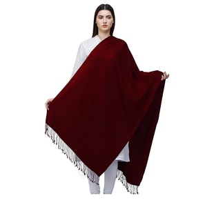 Custom Heavy Printed Ladies Ethnic Fashion <b>Pashmina</b> <b>Shawl</b> 4 Seasons Cashew Jacquard Scarf Cotton and Silk Material - Product Image 6