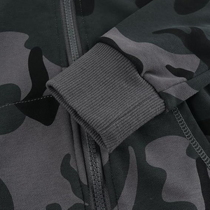 Sweat à capuche zippé isolé, design structuré, silhouette flexible, robuste, pour l'hiver, en plein air, avec isolation thermique - Product Image 4