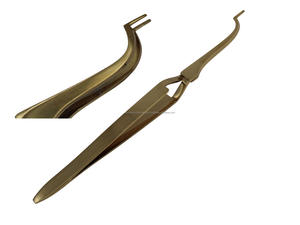 Pince de maintien orthodontique manuelle de précision mondiale pour la pose d'attaches dentaires en acier inoxydable ergonomique CE - Product Image 3