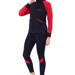 Chándal de mujer de invierno de calidad superior Diseño de dos piezas Tu propio chándal de manga larga para mujer - Product Image 3