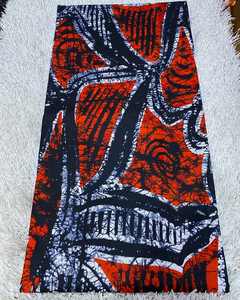 Tissu de coton Ankara imprimé à la cire africaine Kinshasa de qualité supérieure avec motif tissé à mémoire de forme, idéal pour la mode personnalisée - Product Image 3