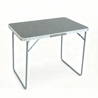 Mesa Plegable de Aluminio Resistente y Ligera para Exteriores, Camping y Picnic