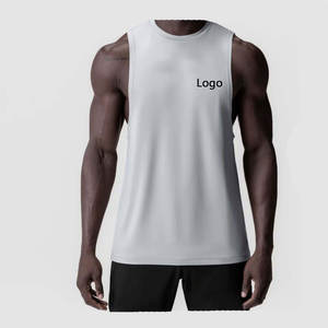 Débardeur sans manches pour homme Vêtements de sport à séchage rapide Streetwear Vêtements de sport avec compression et logo personnalisé - Product Image 5