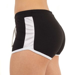 Femmes taille haute élastique coton entraînement Shorts de course sur mesure Gym Streetwear maigre lavé motif Sexy vêtements d'été - Product Image 3