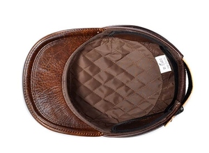 Gorra de Béisbol para Hombre y Mujer con Correa Trasera Ajustable, Alta Calidad, Precio Económico, Diseño Personalizado, Cuero Vacuno Genuino - Product Image 6