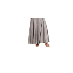 Abito da Cerimonia Grigio in Raso con Paillettes per Donna, Spalline Sottili con Cerniera e Vestibilità Lunga - Taglia 10 di R M Richards - Product Image 3